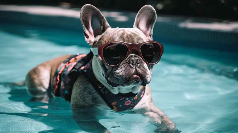 can french bulldogs swim